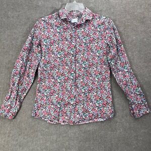 Selected Homme Floral Print Button Down Shirt Men's Medium Slim Fit‎ Colorful